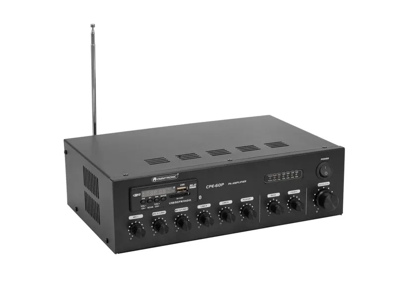 OMNITRONIC CPE-60P PA-mixningsförstärkare