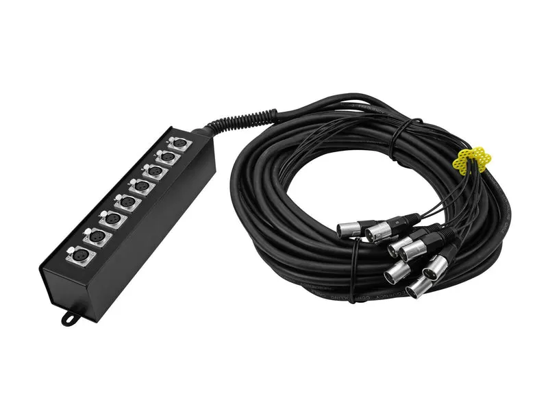 OMNITRONIC Multicore Stageboxar MUS-820 8IN 20m