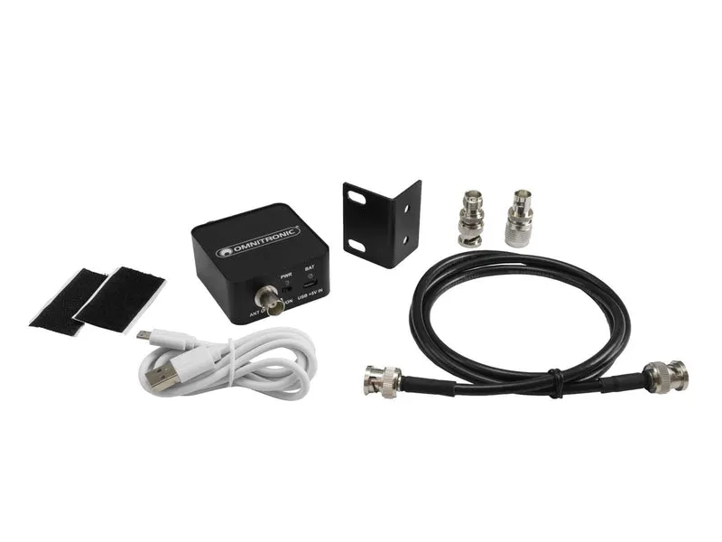 OMNITRONIC AAB-10 Aktiv antennförstärkare, batteridriven