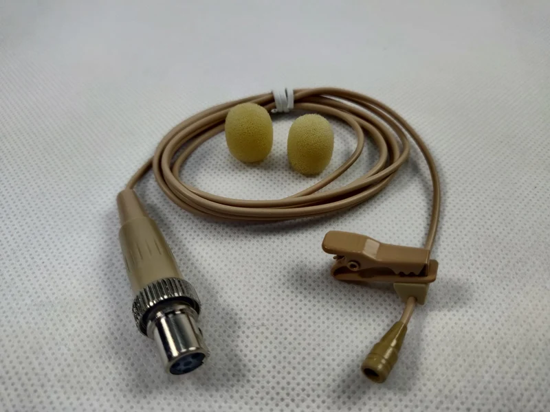 ScanMic myggmikrofon Omni 4P XLR till Mipro, Beige