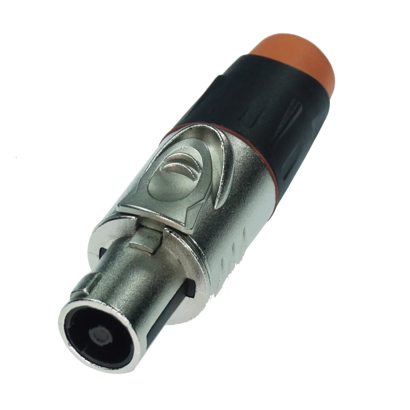 Enova högtalarkontakt 4-polig hona metallhus 40 Amp
