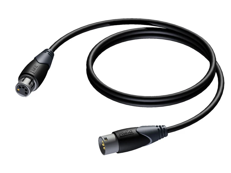 ProCab DMX-AES 110 Ohm digital audio 5-polig XLR 1,5 m