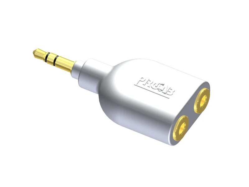 ProCab MiniJack han > 2 x Mini Jack hon stereo adapter