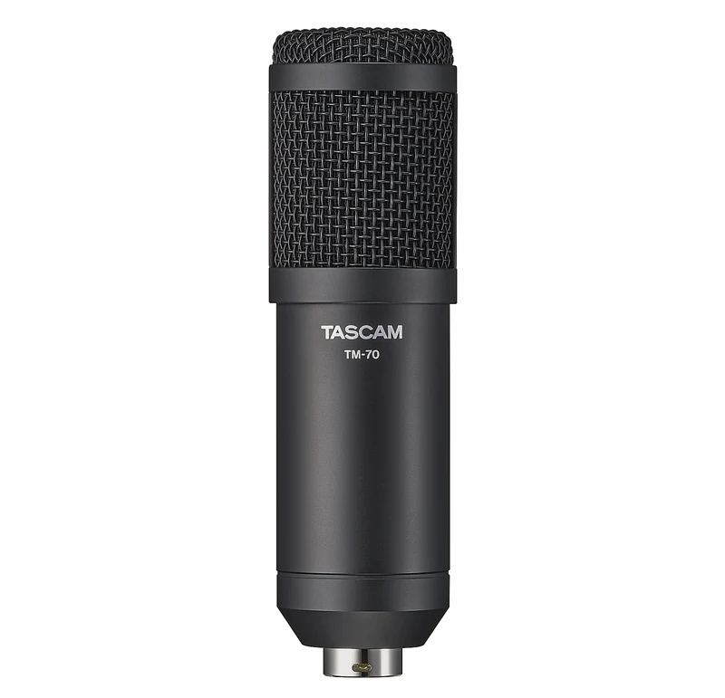 Tascam TM-70 Studio- och podcastdynamisk mikrofon inkl. upphängning