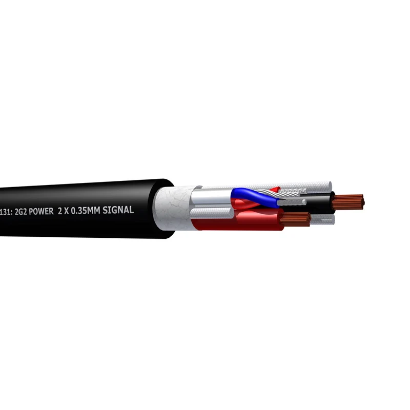ProCab signal- och strömkabel 2 x 2 mm² 100 meter