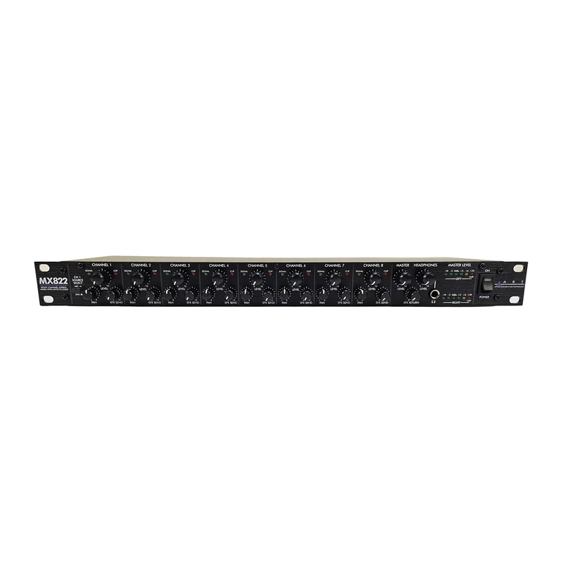 ART Rackmixer 8 kanals stereo