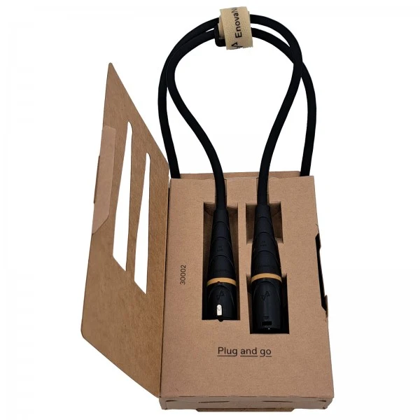 Enova Nxt 3-Pin XLR mikrofonerkabel 20 meter