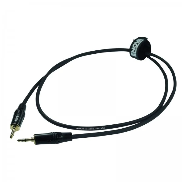 Enova minijack-kabel 3,5 mm 3 pol stereo 1 meter