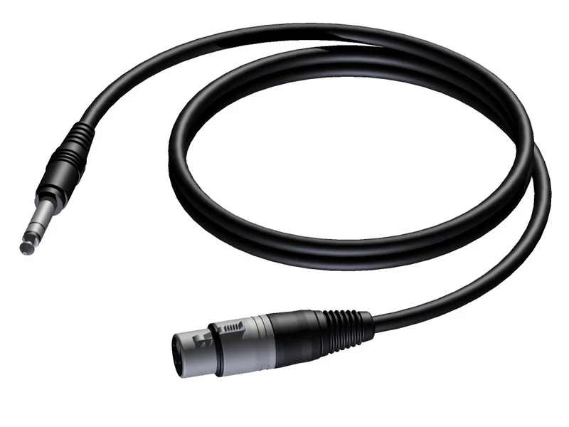 ProCab XLR hon > Jack stereo - balanserad kabel 1,5 m