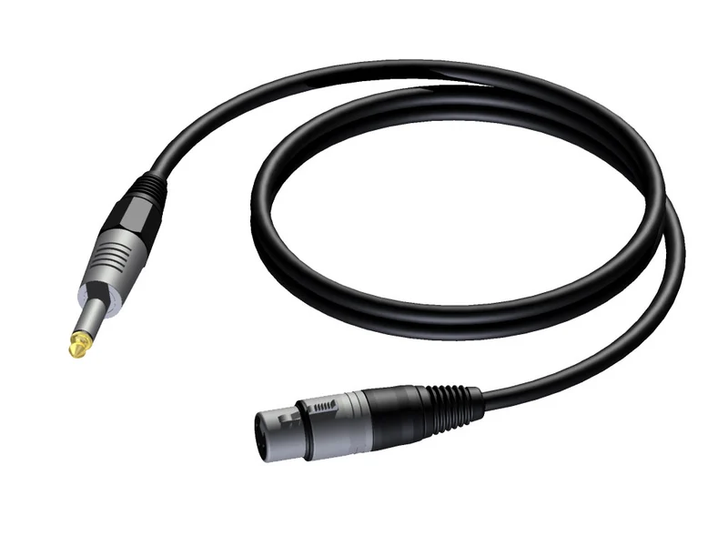 ProCab Jack > XLR hon - mikrofonkabel 5 meter