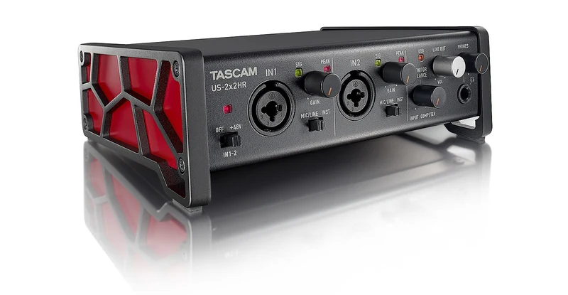 Tascam Audiointerface US-2x2HR USB 2.0 24bit / 192kHz