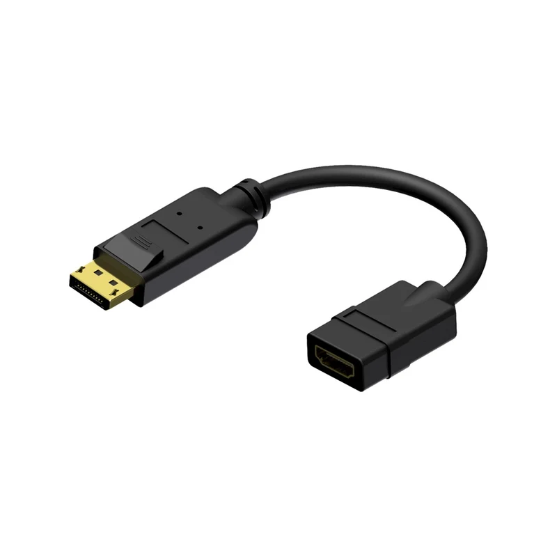 ProCab Adapter Displayport han till HDMI hon 0,2 m
