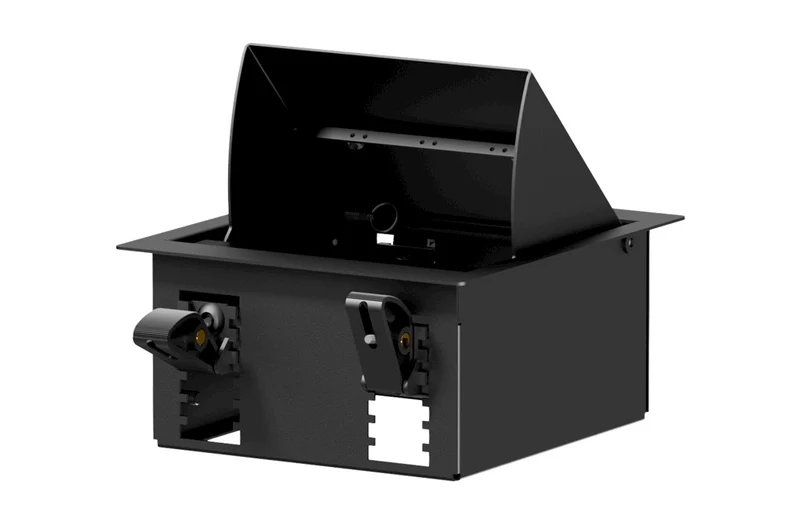 Caymon CASY golvbox för 4 ramar, Sort