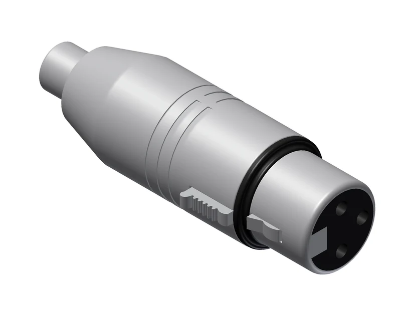 Adapter RCA hona > XLR hona