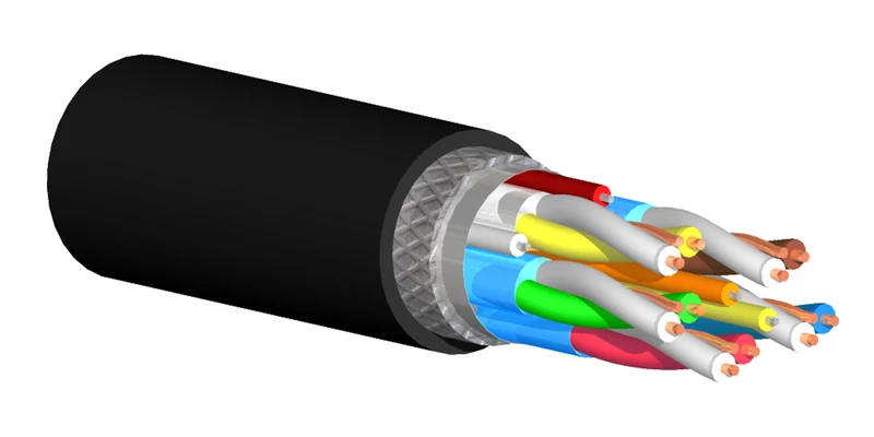 Procab HDMI 26-kabel Ø=8,0 mm, rulle 100 m