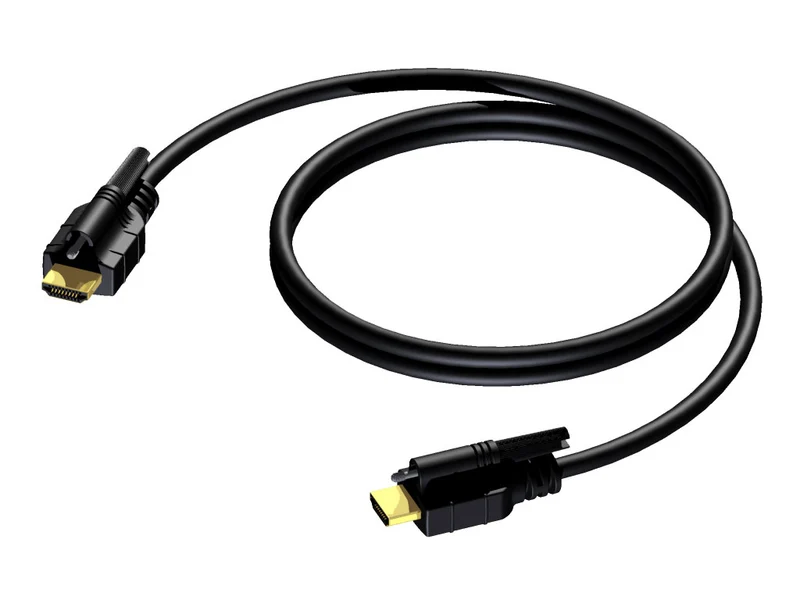 ProCab HDMI > HDMI Digital Video kabel dubbel lås 1 m