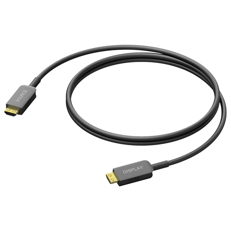 ProCab Aktiv 4K installationsoptisk HDMI 2.0-kabel, 20 m