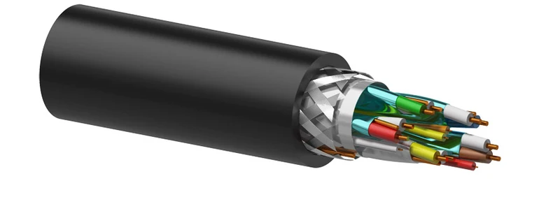 Procab HDMI 24 kabel Ø=9,5mm, avklippt 1 m