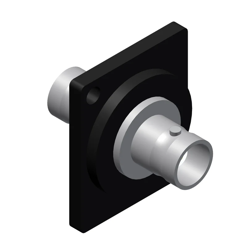 BNC chassi 2 x hona, 75 Ohm