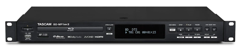 Tascam BD-MP1 mk2 Blu Ray och DVD-spelare