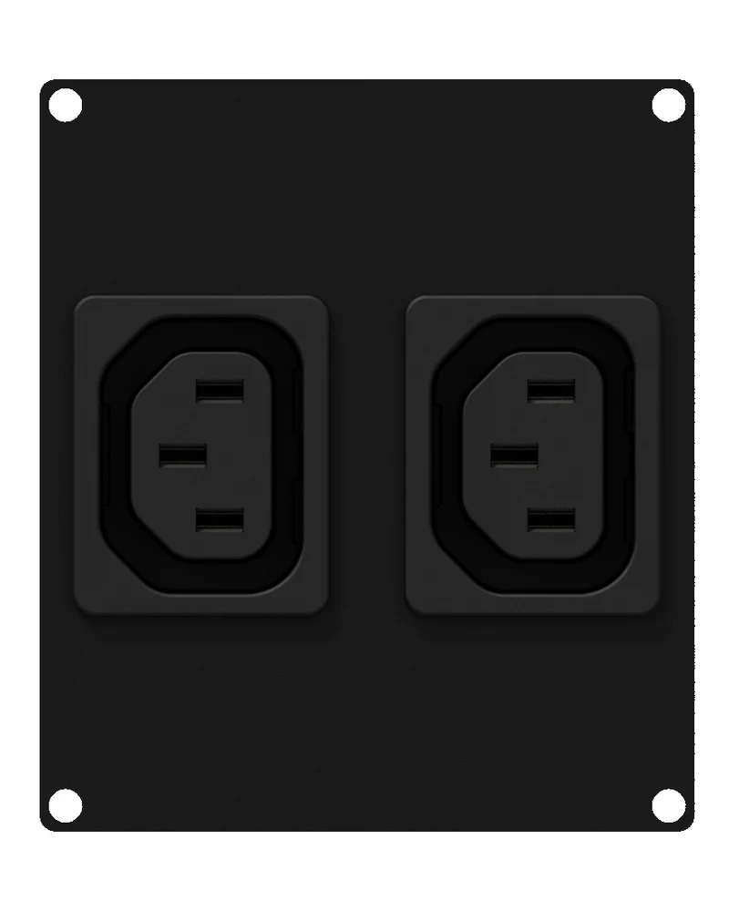 Caymon CASY282 2 platser, 2 x Euro power Outputs