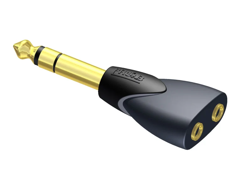 ProCab adapter jack stereo hane>2 x mini jack stereo hona