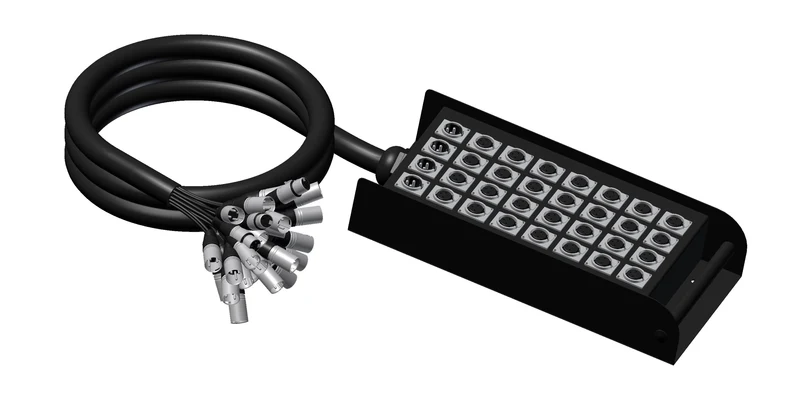 ProCab scenlåda 28 inputs / 4 outputs, Pisk 30 mtr