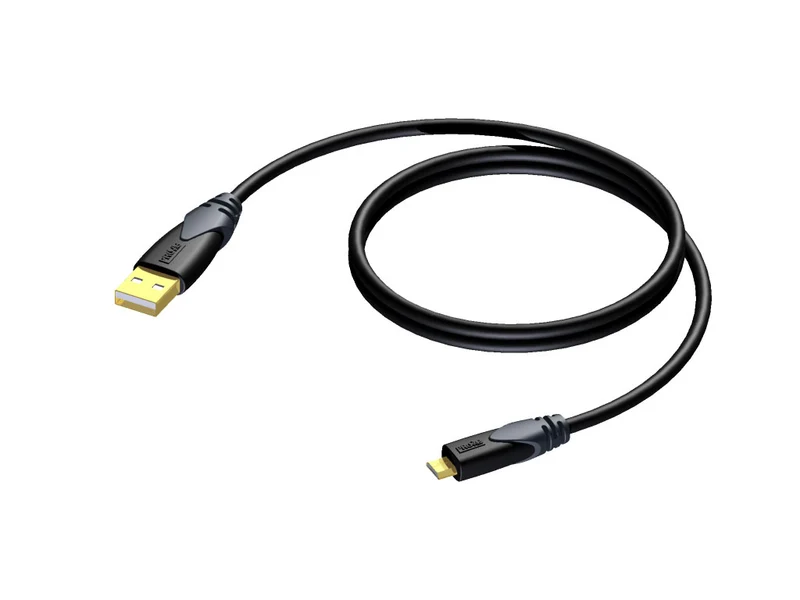 ProCab USB A > USB Micro B-kabel 1,5 meter