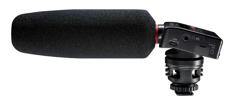 Tascam DR-10SG DSLR ljudinspelare inkl. hagelgevärsmikrofon
