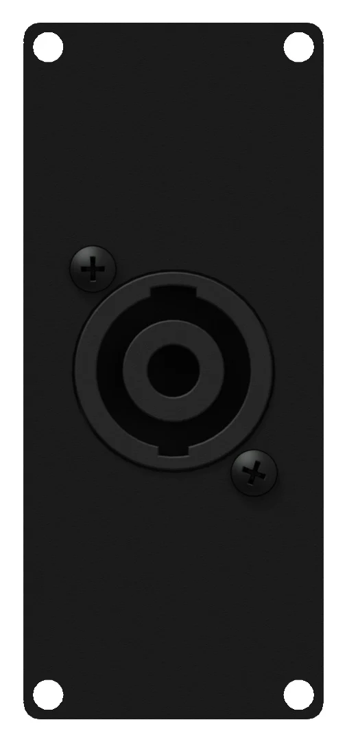 Caymon CASY141 1 plats, platta 1 x SpeakOn till 4-pin