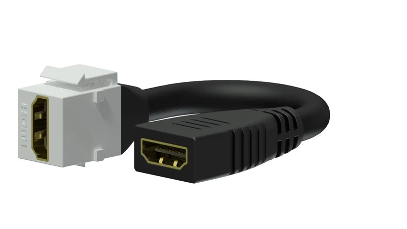 Keystone adapter HDMI a till HDMI a, Hvid (VCK450-W)