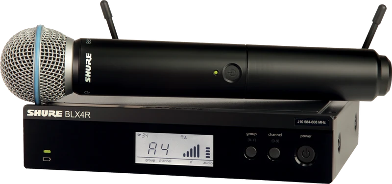 Shure BLX24RE/B58-K3E trådlöst mikrofonsystem (Beta58)