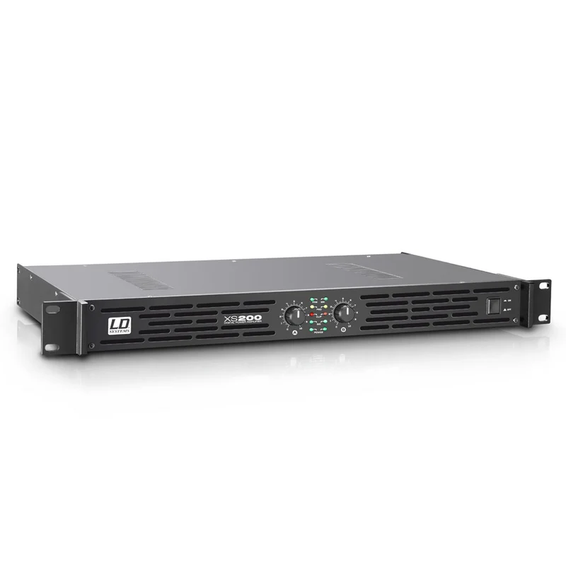 LD Systems XS 200 effektförstärkare (2x50W, 8 Ohm)