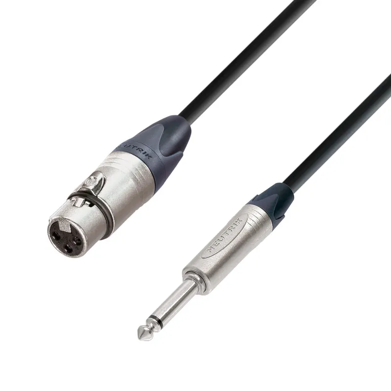 Neutrik XLR Hona till 6.3mm Jack Adapterkabel (3m)