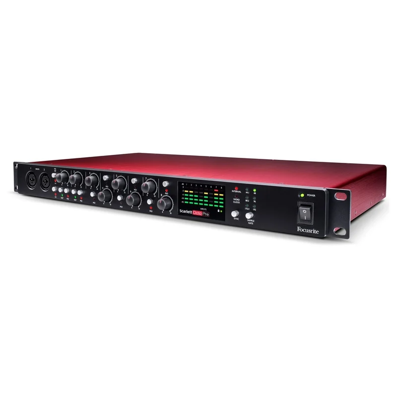 Focusrite Scarlett Octopre mikrofonförförstärkare