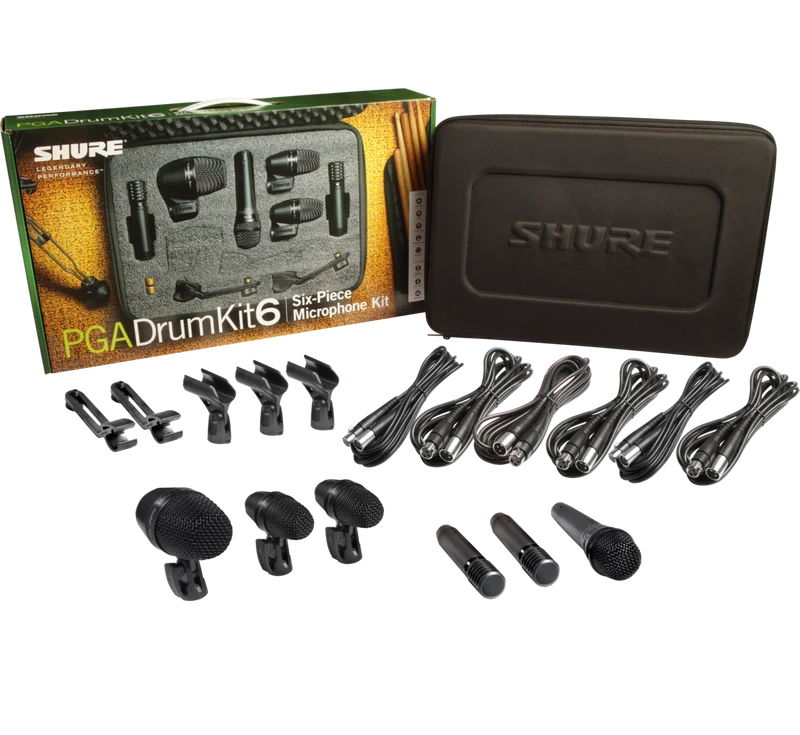 Shure PGA Drumkit 6 trummikrofonpaket