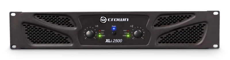 Crown XLi2500 effektförstärkare (2x500W, 8 Ohm)