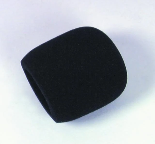 Mikrofonvindruta, svart, d = 40-50 mm