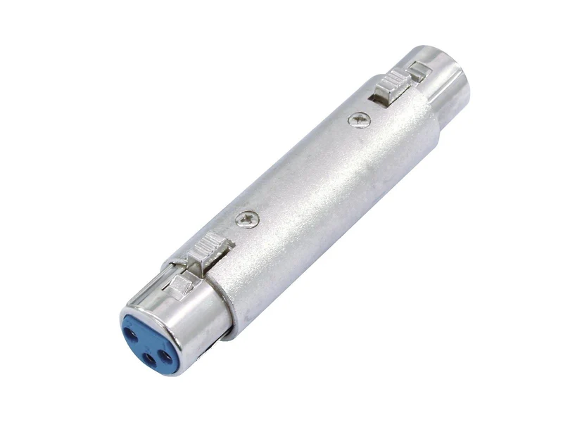 Adapter Ljudkontakt XLR hona till XLR hona