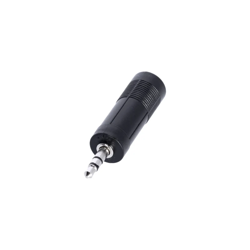 Adapter Ljudkontakt 6,3 mm stereojack hona till 3,5 mm stereojack
