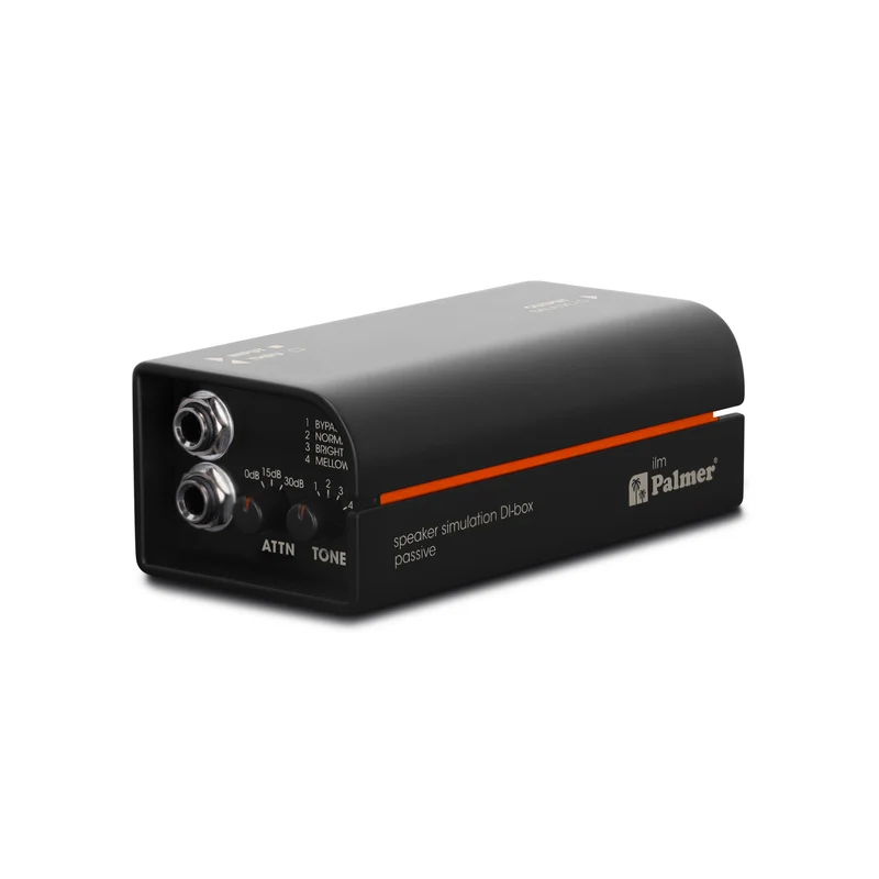 Palmer RIVER ilm - Passiv högtalarsimulerings-DI-box