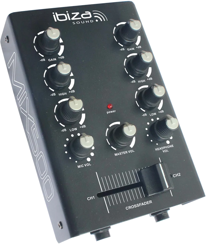 2-kanals DJ Mixer