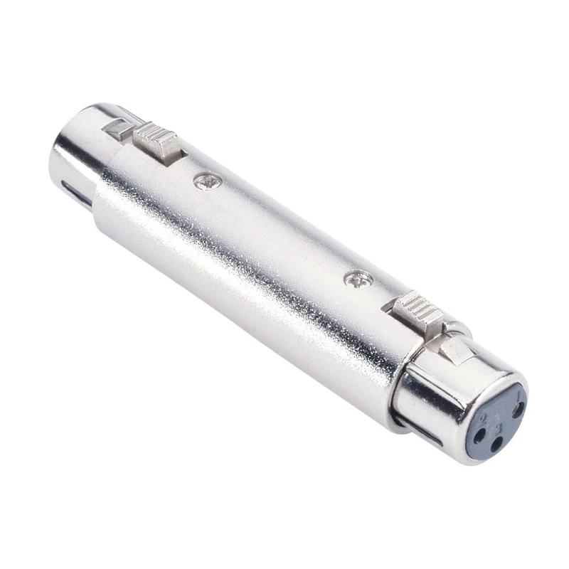 Adapter Ljudkontakt XLR hona till XLR hona