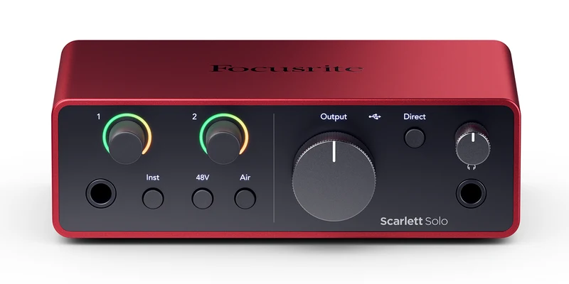 Focusrite Scarlett Solo 4th Gen Ljudkort