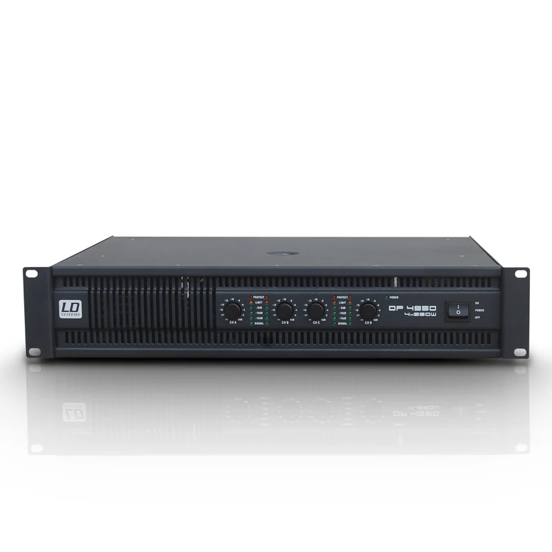 LD Systems DEEP2 4950 förstärkare (4x490W, 8 Ohm)