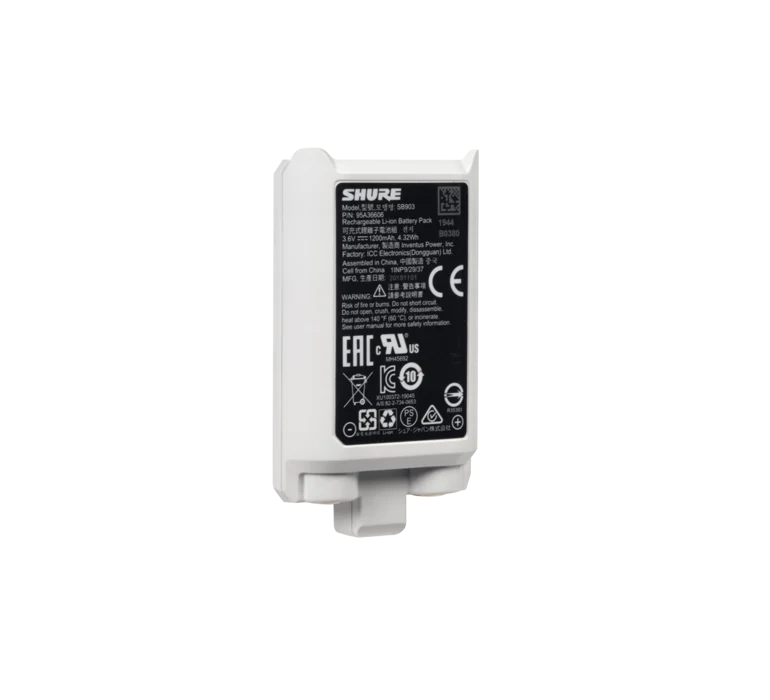 Shure SB903 Lithium SLXD batteri