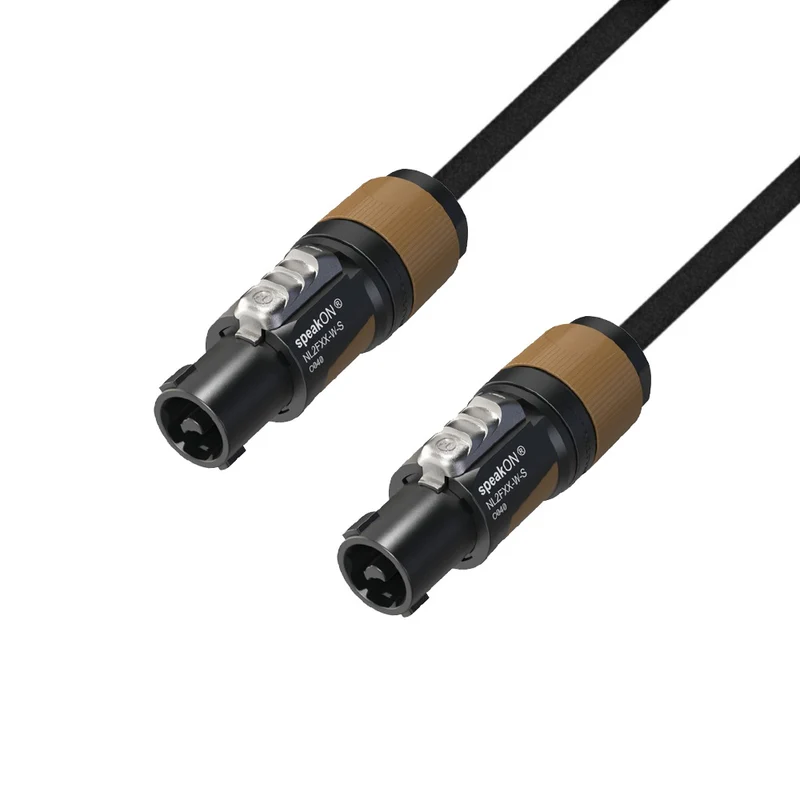 Adam Hall Cables 5 STAR 1.5 SPEAKON 2 m - högtalarkabel Neutrik speakON® 2-polig 2 x 1,5 mm² | 2 m