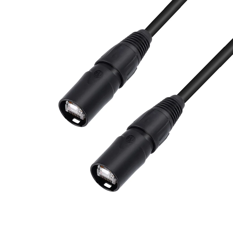Adam Hall Cables 5 STAR ECON CAT6 10 m - Datakablar | Cat.6a (S/FTP) Neutrik etherCON® | 10 m