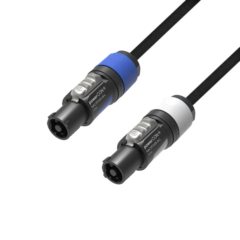 Adam Hall Cables 5 STAR PCON L 0300 - Power Link-kabel | Neutrik powerCON® med Titanex®-kabel | 3 m