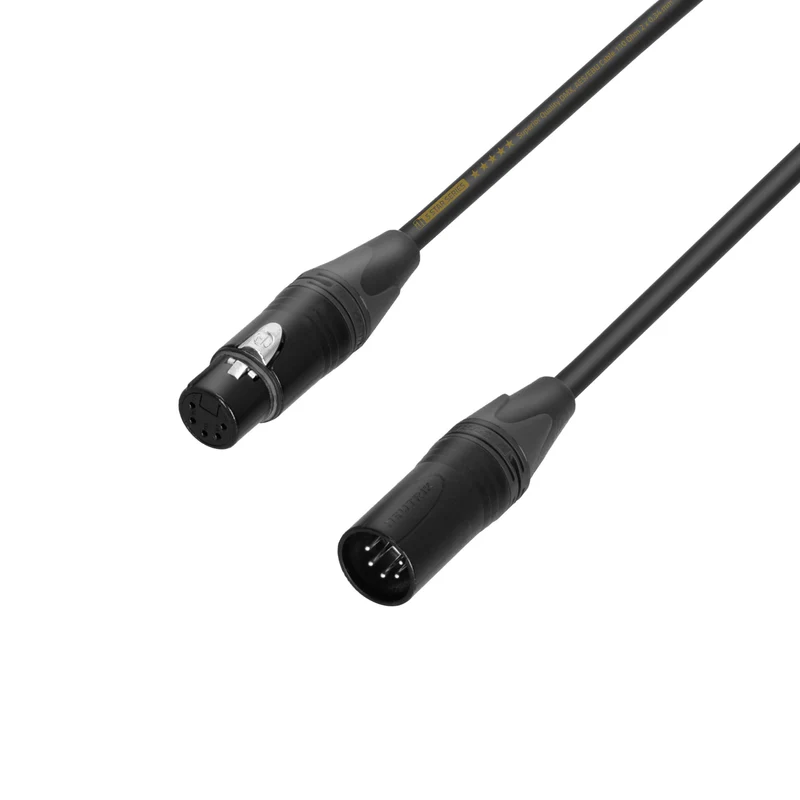 Adam Hall Cables 5 STAR DGH 1500 - DMX-kabel | Neutrik® 5-polig XLR | 15 m